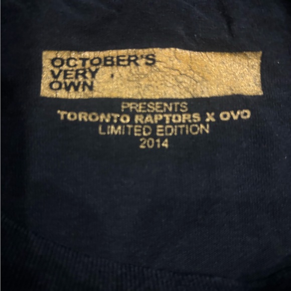 2014 Limited edition TORONTO RAPTORSxOVO Longsleeve shirt size XL - Picture 4 of 4